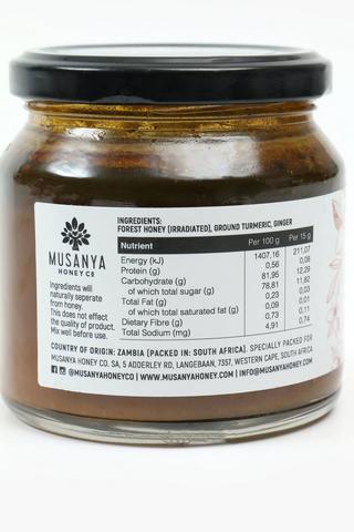 Musanya Turmeric And Ginger Honey Tea, 325g