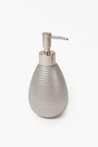 Plain Stoneware Soap Dispenser
