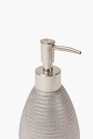 Plain Stoneware Soap Dispenser