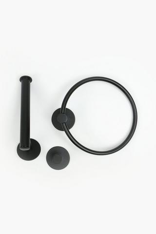 3 Piece Bathroom Steel Set