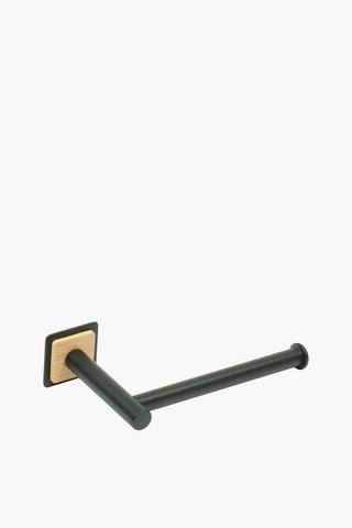 Bamboo Adhesive Toilet Roll Holder