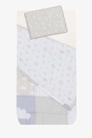 Soft Touch Patchwork Comforter Set