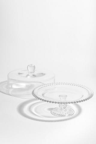 Teardrop Dome Cake Stand