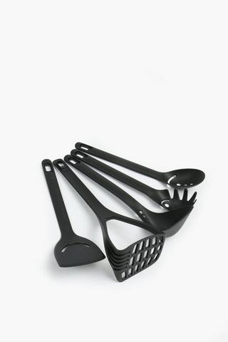 5 Piece Nylon Utensil Set