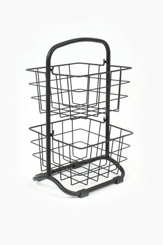 Swinging 2 Tier Vegetable Basket