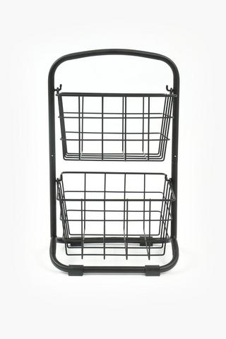 Swinging 2 Tier Vegetable Basket