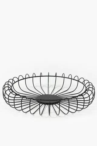 Shallow Wire Fruit Basket