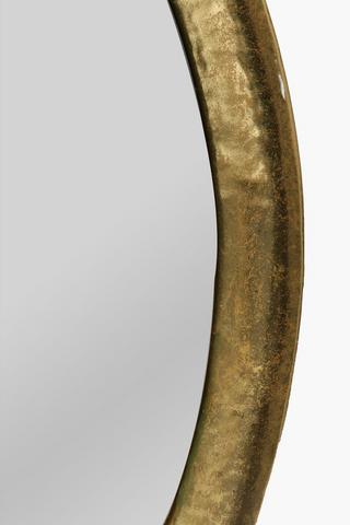 Beaten Border Mirror, 74cm