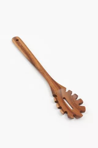 Acacia Spaghetti Spoon
