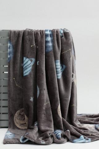 Super Plush Spaceman Blanket, 150x180cm