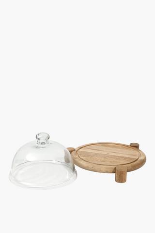 Wood And Glass Cake Dome