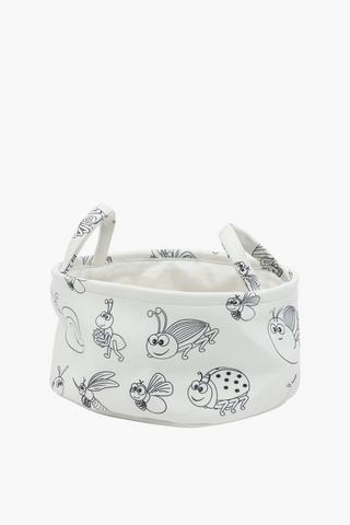 Oval Printed Bugs Utility Small