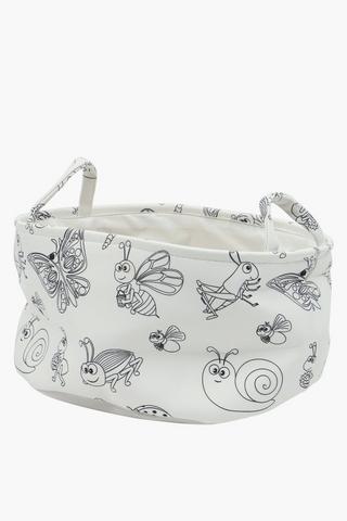 Oval Printed Bugs Utility Large