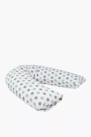 U Shaped Dotted Pregnancy Pillow