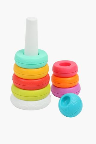 Multi Colour Baby Stacking Rings