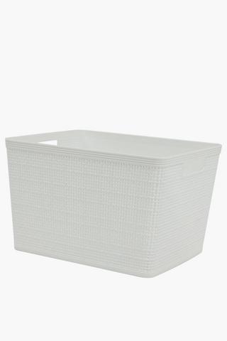 Plastic Storage Basket