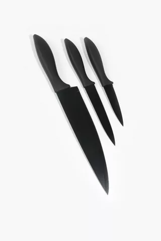3 Piece Stainless Steel Knife Set