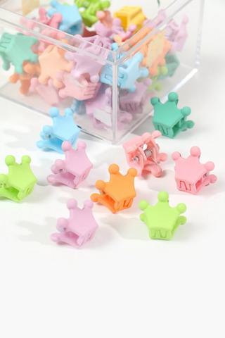 Multi Colour Box Of Hair Clips