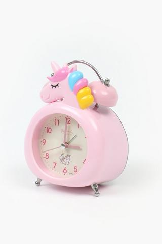 Twin Bell Unicorn Clock