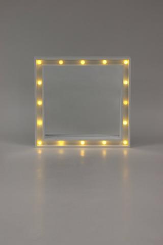 Bulb Led Mirror, 40x40cm