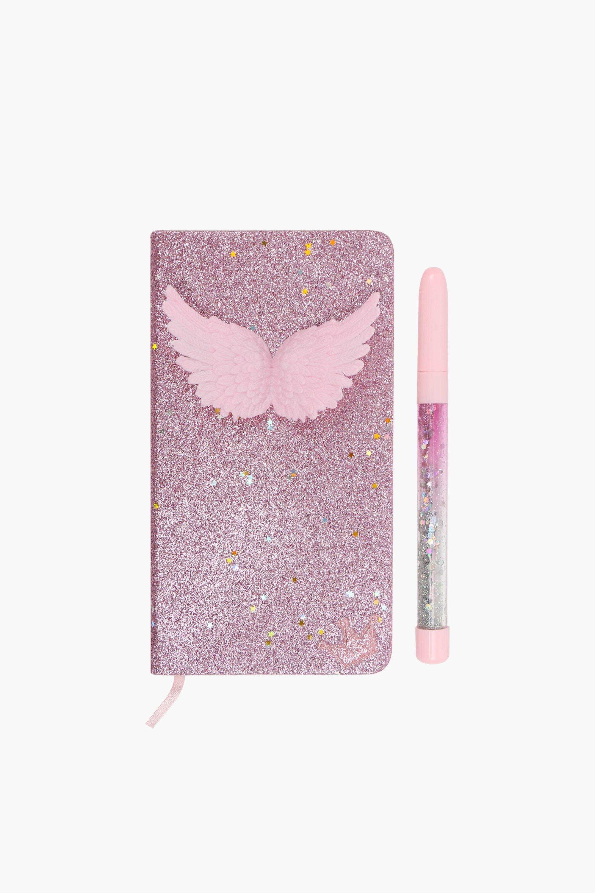 Sparkle Wing Notebook With Pen