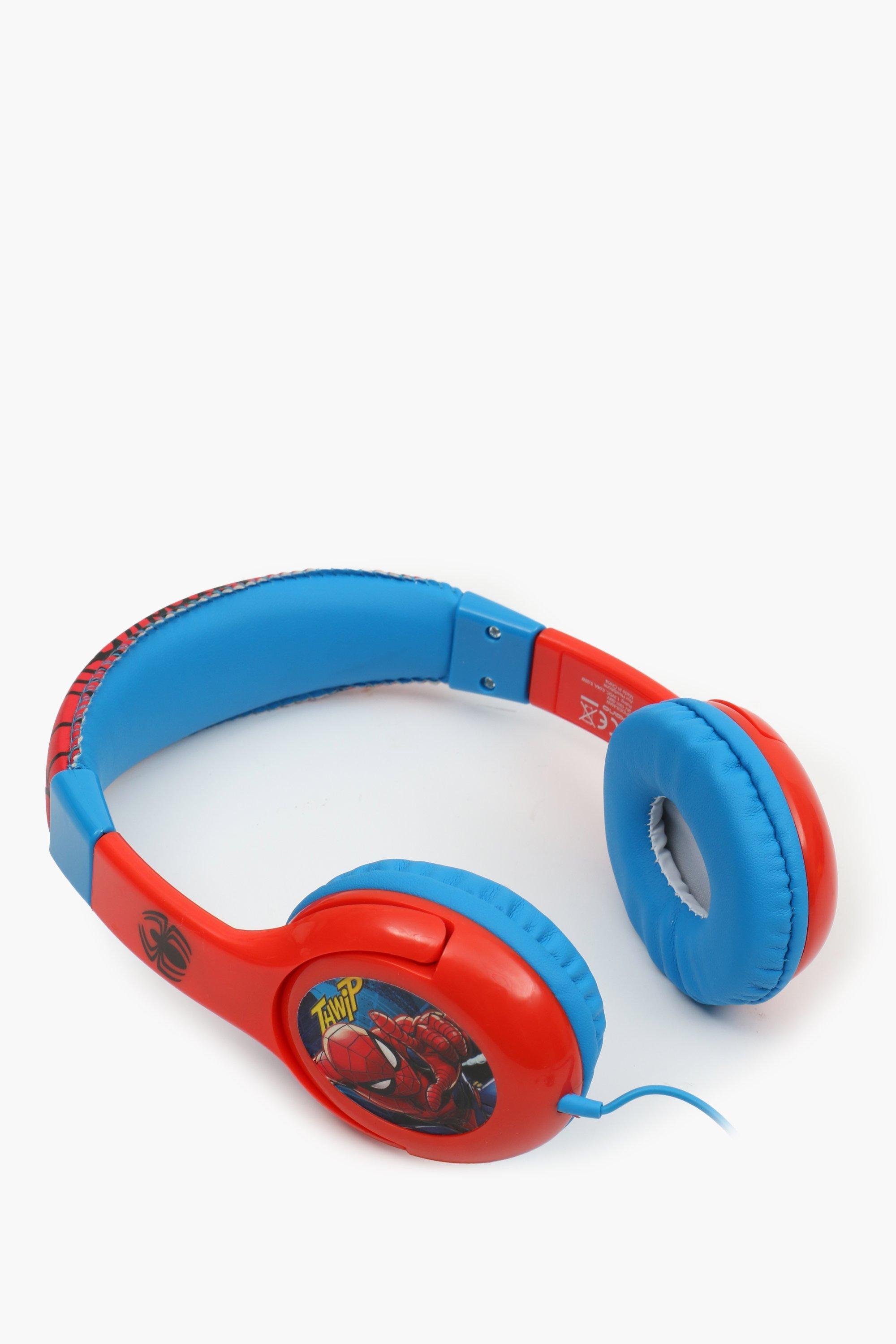 Spiderman Aux Padded Headphones