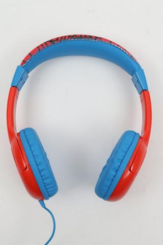 Spiderman Aux Padded Headphones