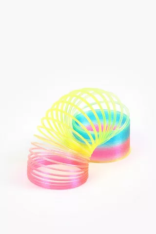 Rainbow Slinky Toy