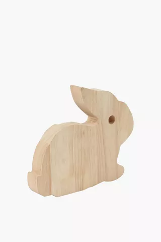 Wooden Bunny Money Box