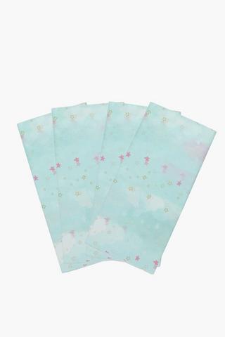 Tie Dye Cloud Tissue Paper