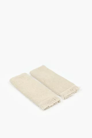 2 Pack Cotton Guest Towel