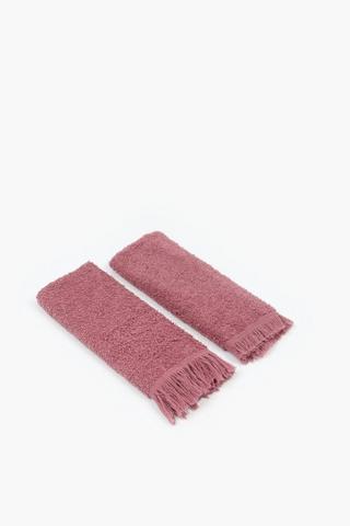 2 Pack Cotton Face Cloth, 30x50cm