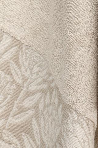 Cotton Embroidered Protea Border Hand Towel, 50x90cm