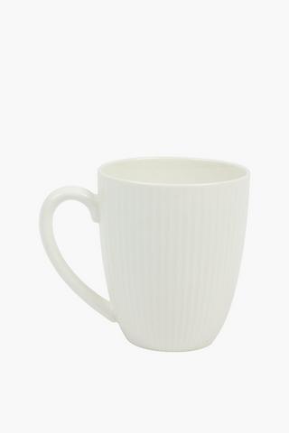 New Bone Ribbed Mug