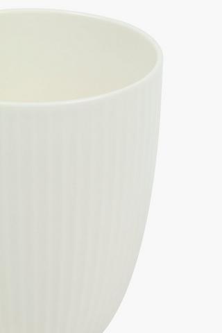 New Bone Ribbed Mug
