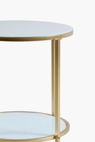 Classic Metal Side Table