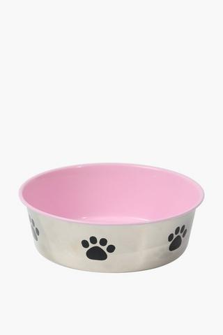 Pet Metal Feeding Bowl, 24cm