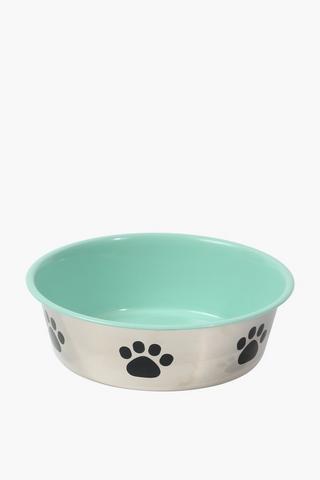 Pet Metal Feeding Bowl, 20cm