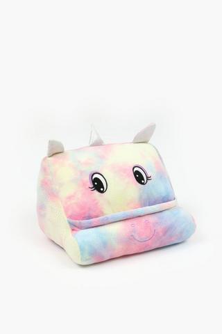 Unicorn Plush Pillow And Device Holder