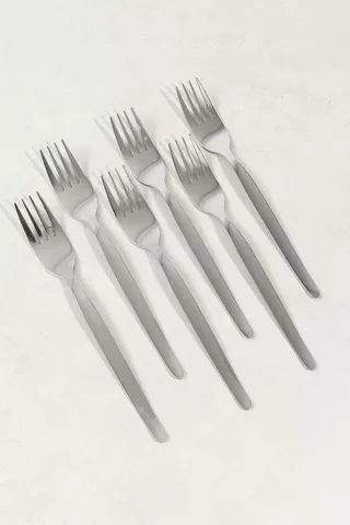 6 Pack Caterware Forks