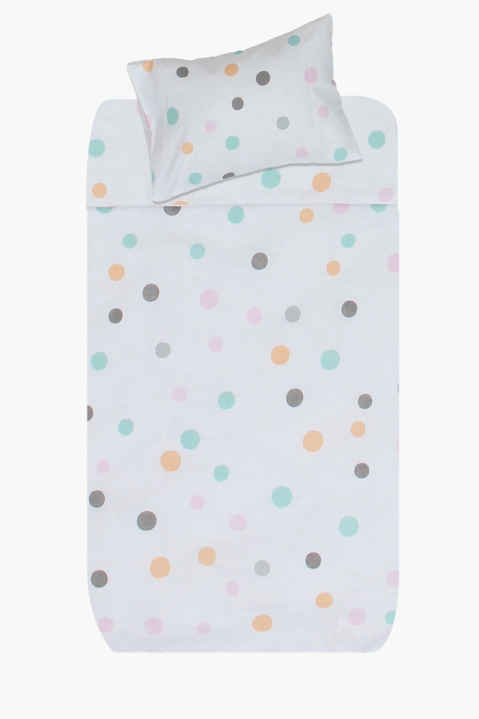 Polycotton Dotty Duvet Cover Set