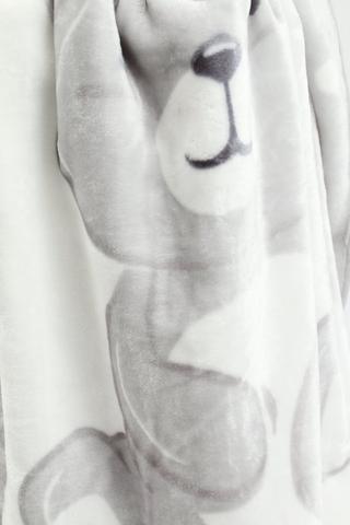 Mink Bear Blanket 100x130cm