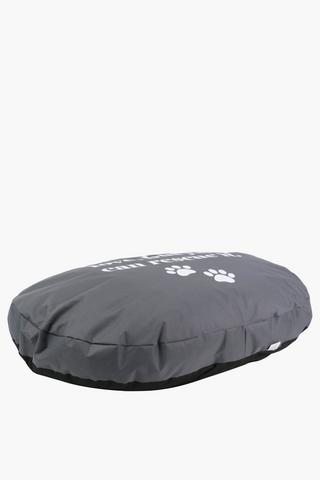 Giant Oval Script Pet Bed, 70x100cm