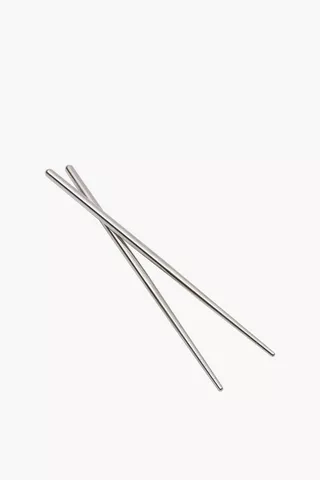 2 Pack Metal Chopsticks
