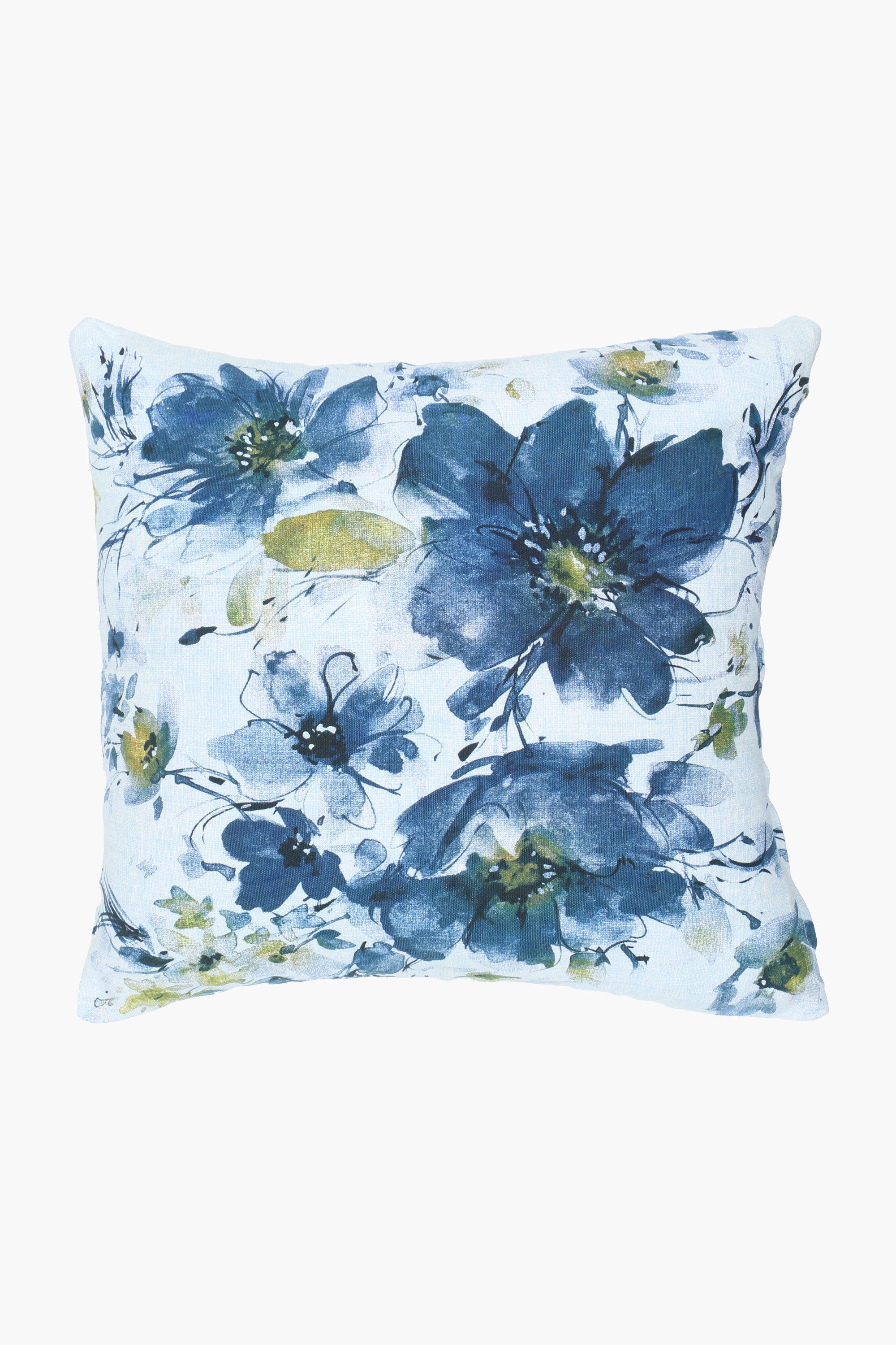 Printed Aurora Floral Scatter Cushion Cover, 50x50cm