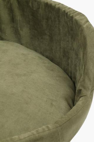 Suede Pet Bed, 75cm