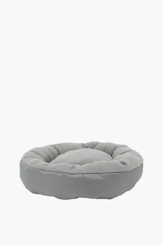 Round Fleece Pet Bed, 65cm