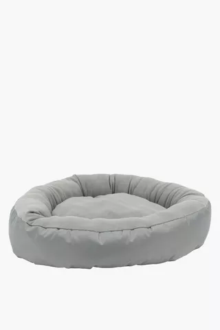 Round Fleece Pet Bed, 85cm