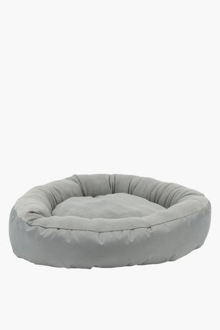 Round Fleece Pet Bed, 85cm