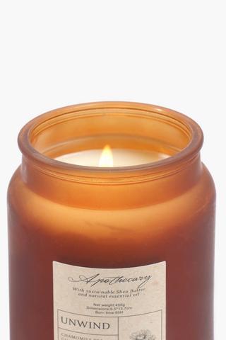 Apothecary Unwind Candle, 455g